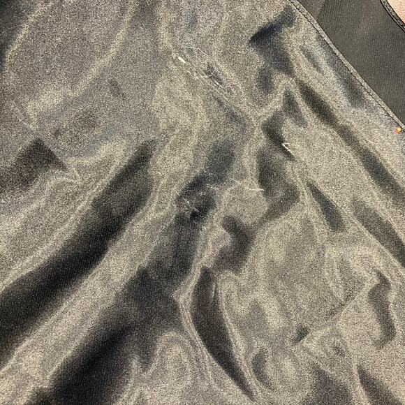 Vintage 80's Slip Dress Intimate Concepts by Terry Russo Women M Black Lace Maxi - Picture 12 of 13